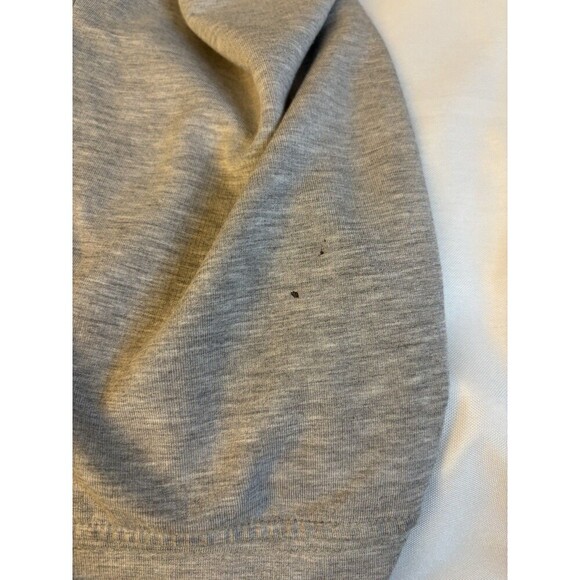 BANANA REPUBLIC Cozy Knit Jogger Jumpsuit Women Large Tall Gray Cap Sleeve - Picture 14 of 14